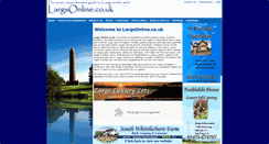 Desktop Screenshot of largsonline.co.uk