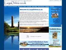 Tablet Screenshot of largsonline.co.uk